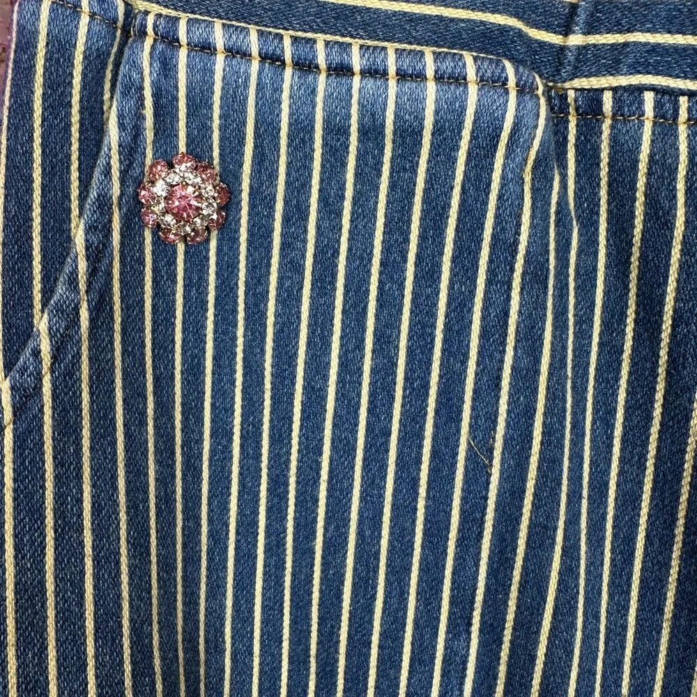 🆕 Aratta- ALAIA STRIPE DENIM PANTS